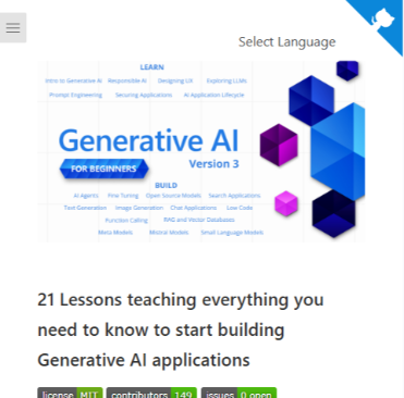 Generative AI for Beginners