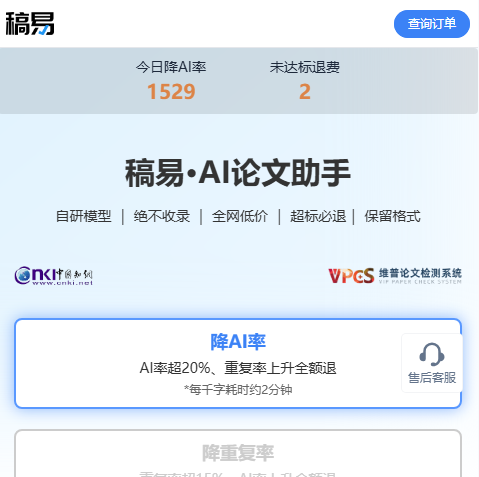 稿易降AI率